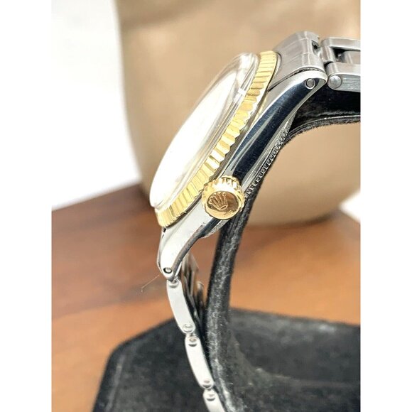 Rolex Speedking Oyster Perpetual 6430 Watch Swiss Wind Steel 14k Bezel 30mm - Picture 6 of 14